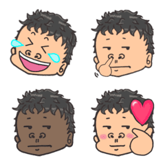 emoji face heart