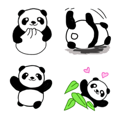 可愛い　Baby panda 絵文字