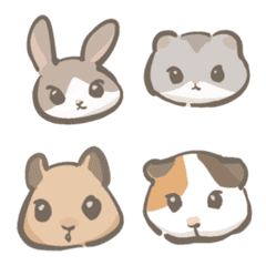 秘境的動物朋友表情貼