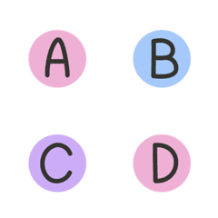 cutie handwriting : A-Z Black