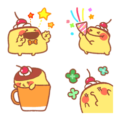 Emoji of Fluffy Pudding