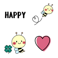 very cute bee emoji part2