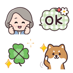 Grandma in Motion emoji