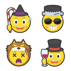 smiley halloween emoji