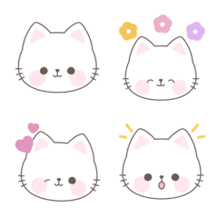 シンプル☆ネコの基本絵文字