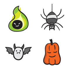 Halloween animated emoji