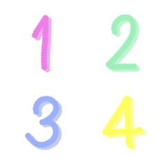 Four Color Numbers V2