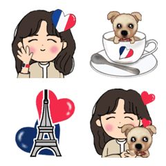 Chikarin's French emoji