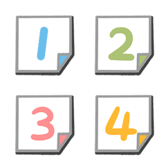 Number/Number/Post-it (1-40)