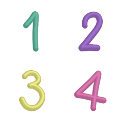 Four Color Numbers V4