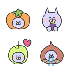 Purple dream cat emoji 11