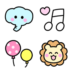Elephant & Lion emoji