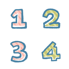 Number/Pink Green (0-39)