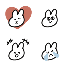 Cute rabbit friends