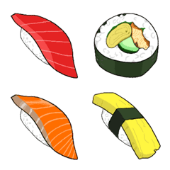 variedade de sushi