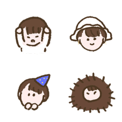 Fluffy kawaii girly Emoji Revised pack