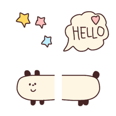 Connected emoji, cute