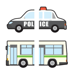 connected vehicle & crew emoji