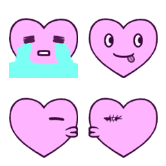 Expressive moving heart Emoji