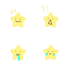 various faces of star shape Emoji