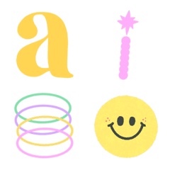 Alphabet emoji (-: