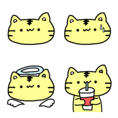 cute tabby cat Emoji