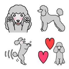 Dog Emoji Toy Poodle(Teacup Poodle)