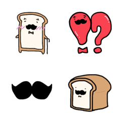 white bread old man Emoji