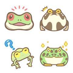 five frogs  Emoji