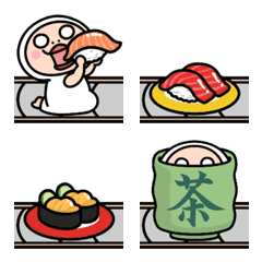 Shirome-chan's SUSHI emoji