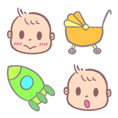 Mather and baby use Emoji.