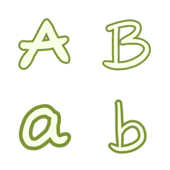 Green alphabets