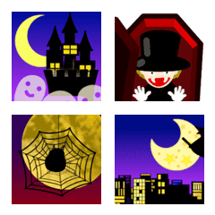 Halloween style Emoji