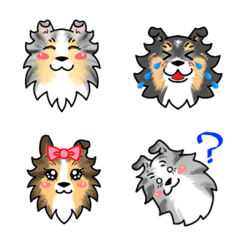 Sheltie Friends MINI Emoji 2