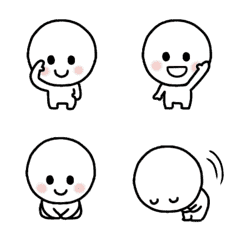 Move Shiroi odangosan emoji