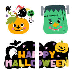 Ramu's Happy Halloween Emoji