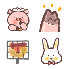 Mid-Autumn Festival cute icons