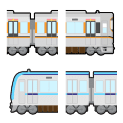connected train emoji part 7