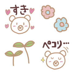*Batsu-Kuma*Emotion Emoji(1)