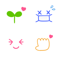 cute simple emoji s.t.
