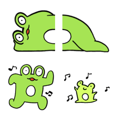 Freedom frog Emoji
