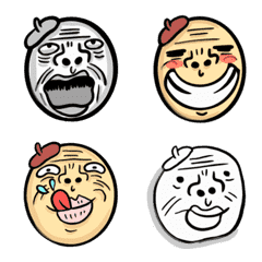 Shaking Old Man (anime emoji)