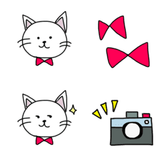 white cat *Shirono-san*Emoji