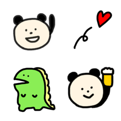 日常で使える絵文字と動物たち