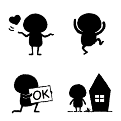 Emoji of stick figures 2