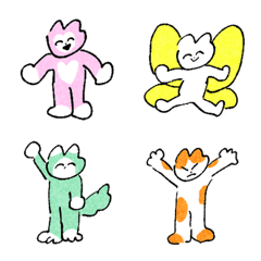 colorful kitten Emoji
