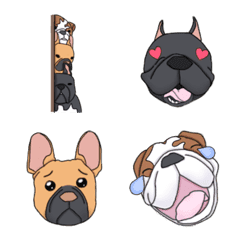 The usual Emoji-Bulldogs-