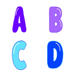อิโมจิตัวอักษร ABC
