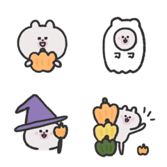 Carefree bear cute emoji 2