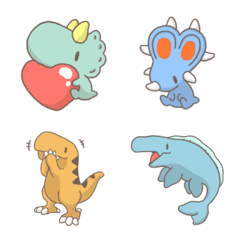 Flappy dinosaur Emoji 02